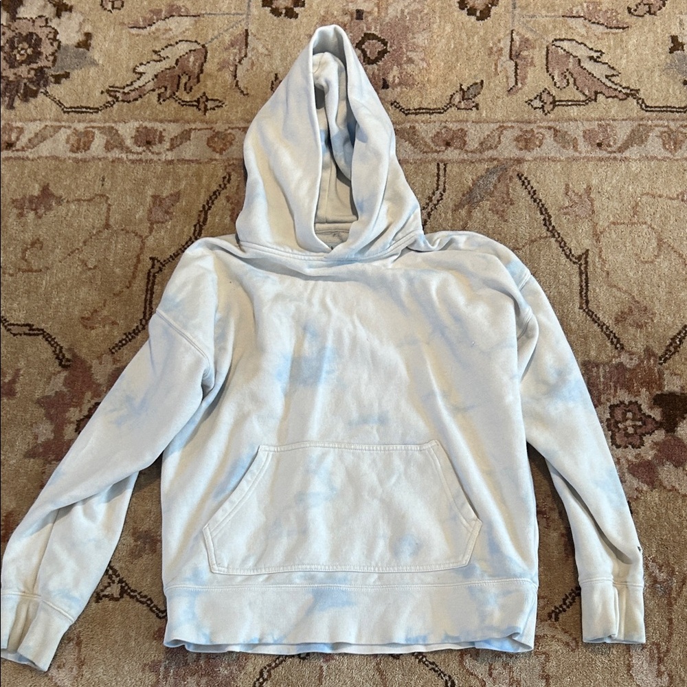 GAP Teen Blue and White Hoodie
